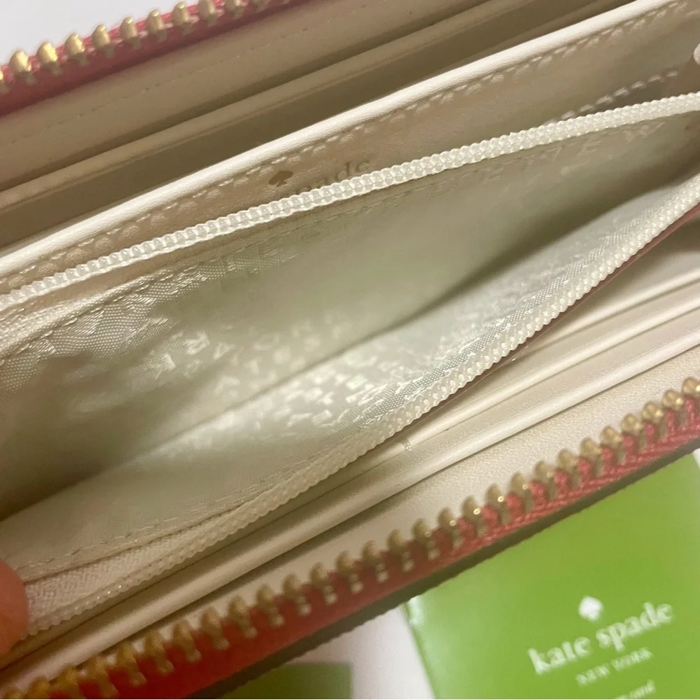 Kate Spade New York Madison Slim Bifold Wallet, NWT